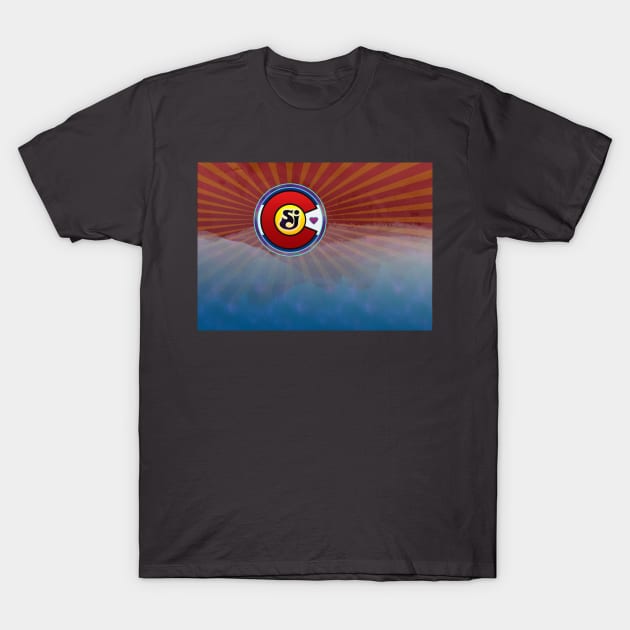 String Cheese Incident Colorado Love Mountain Galaxy T-Shirt by Shayna